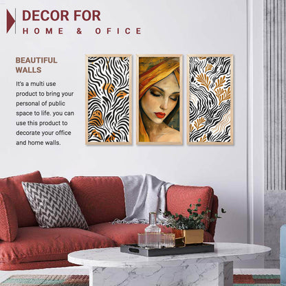 Modern Art Framed Posters for Home and Office Wall Decor