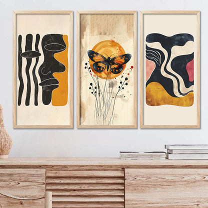 Modern Art Framed Posters for Home and Office Wall Decoration