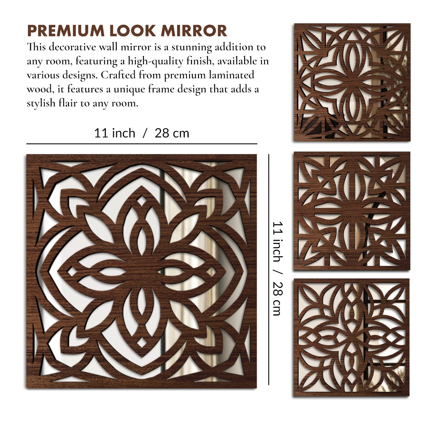 Reflective Elegance: Decorative Wall Mirrors for Home and Office Wall Decor