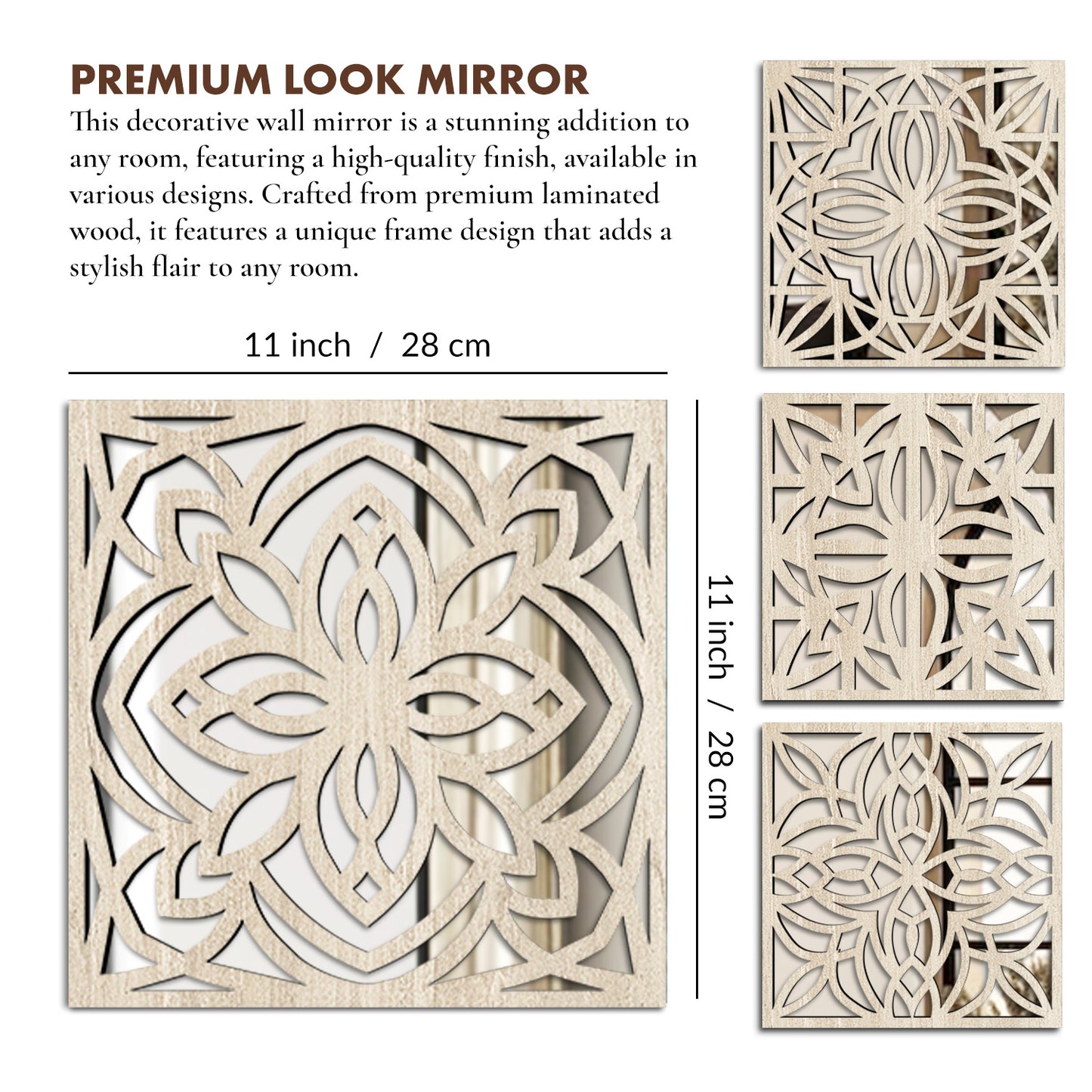 Reflective Elegance: Decorative Wall Mirrors for Home and Office Wall Decor
