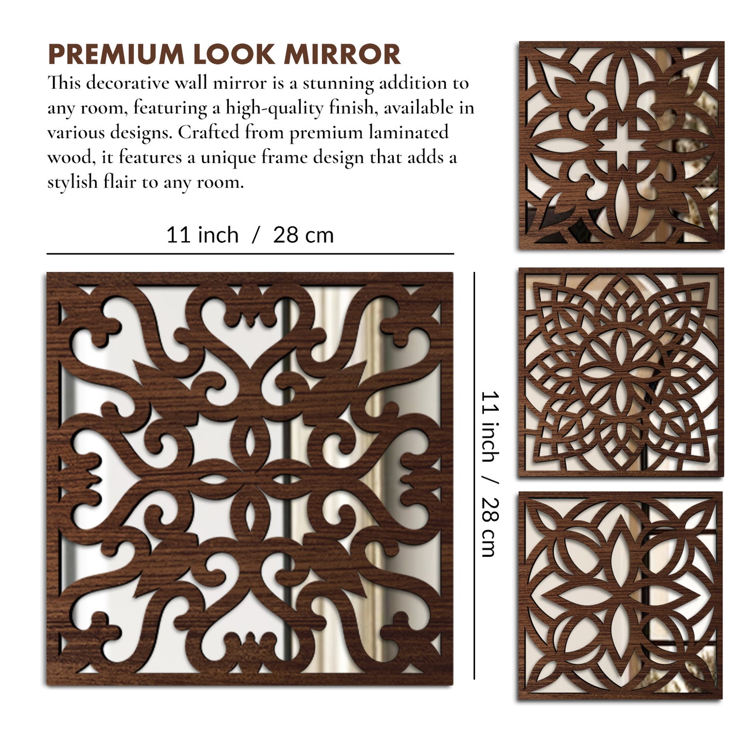 Reflective Elegance: Decorative Wall Mirrors for Home and Office Wall Decor