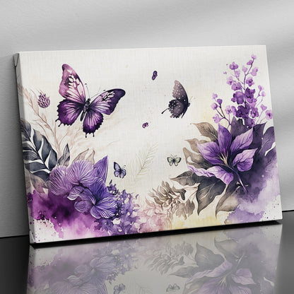 Vibrant Colors Floral Canvas Painting for Wall Decoration