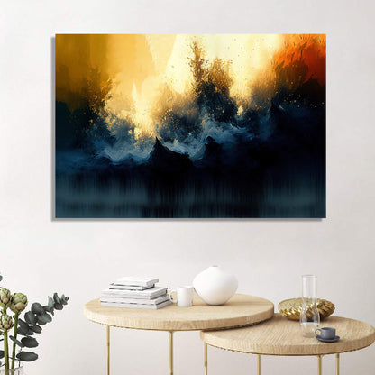 Abstract Art Canvas Painting for Living Room Bedroom Wall Decor