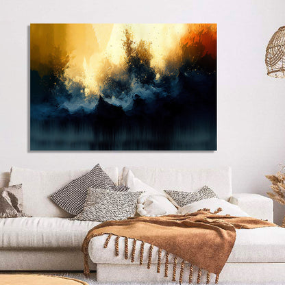 Abstract Art Canvas Painting for Living Room Bedroom Wall Decor