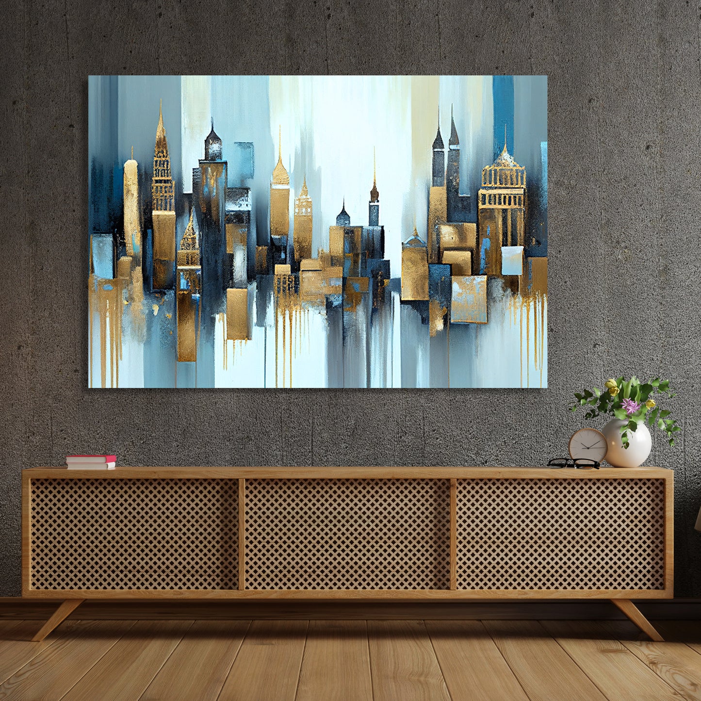 Modern Art Paintings for Living Room Bedroom Home and Office Wall Decor - Abstract Art Paintings