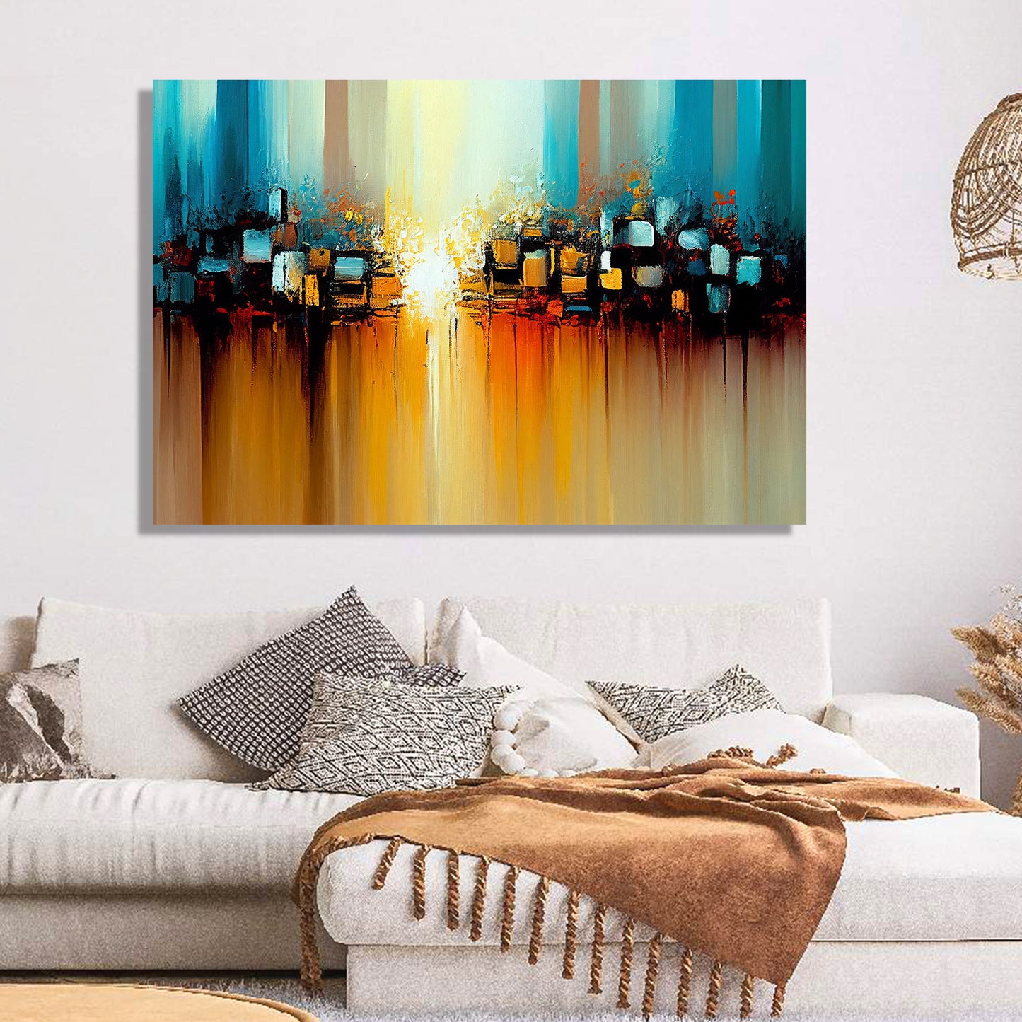 Modern Art Painting for Wall Decor - Canvas Art for Living Room Bedroom Home Decor