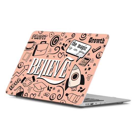 Doodle Graphic Printed Laptop Skins for LG HP Acer Asus Dell Apple Laptop ( Upto 15.6 inch ) - Art Printed Laptop Decals for All Laptops