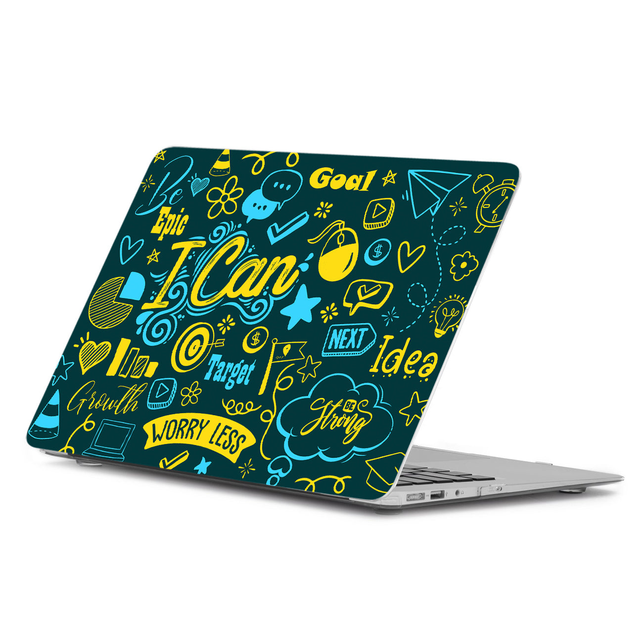 Doodle Graphic Printed Laptop Skins for LG HP Acer Asus Dell Apple Laptop ( Upto 15.6 inch ) - Art Printed Laptop Decals for All Laptops