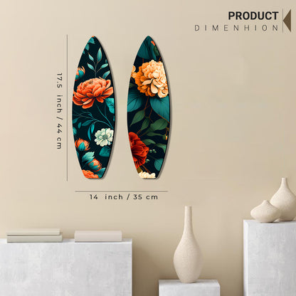 Floral Inspired Wall Hangings for Living Room Bedroom and Home Wall Decor