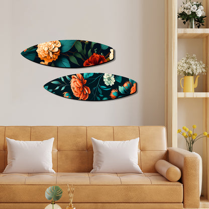 Floral Inspired Wall Hangings for Living Room Bedroom and Home Wall Decor