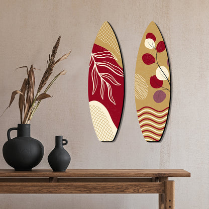 Modern Art Nature Inspired Wall Hangings for Wall Decoration - MDF Wood Wall Hangings