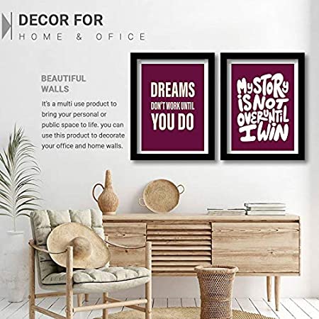 Motivational Wall Frames Posters Paintings