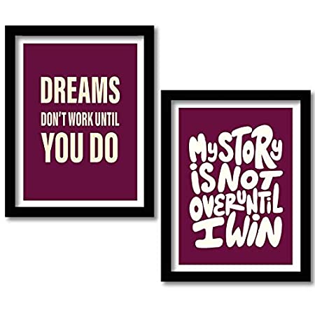 Motivational Wall Frames Posters Paintings