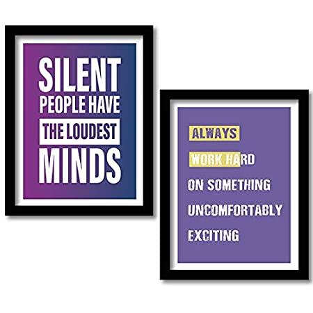 Motivational Framed Quotes for Home & Office