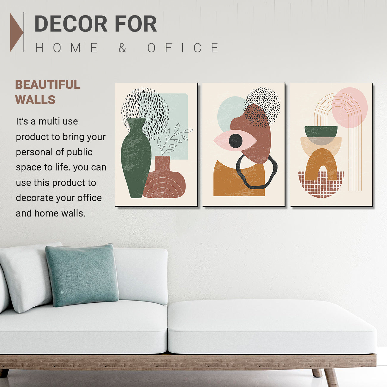 Wall Panel Paintings For Home Decoration Living Room Bedroom Office Decorative Artwork