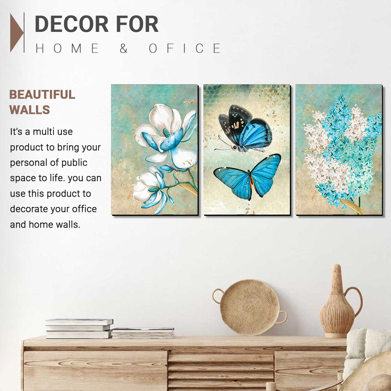 Wall Panel Paintings For Home Decoration Living Room Bedroom Office Decorative Artwork