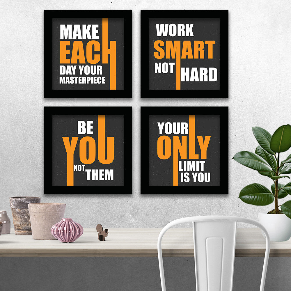 Motivational Wall Frames Posters Paintings